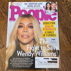 People Magazine - March 4 2024 - Wendy Williams - Prince Harry - NEVER READ!